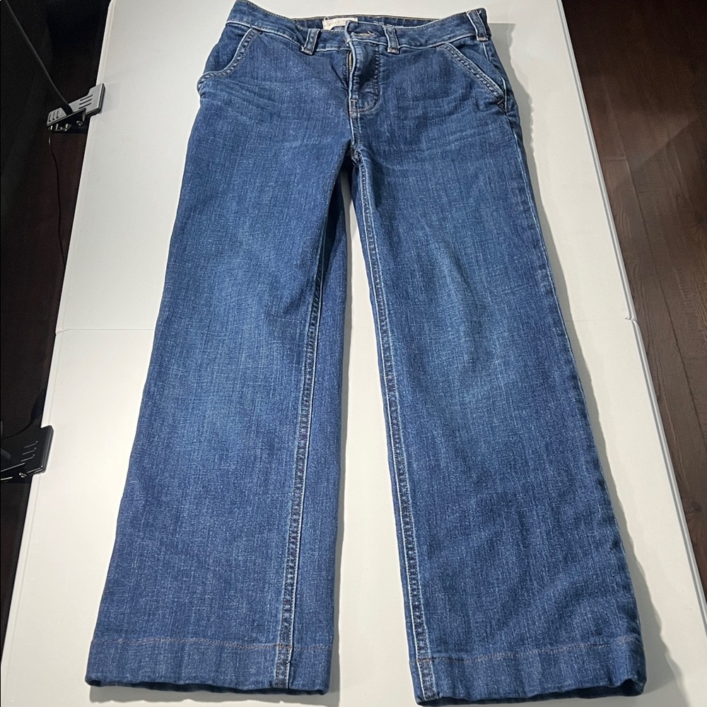 Pilcro Denim Wide Leg Jeans